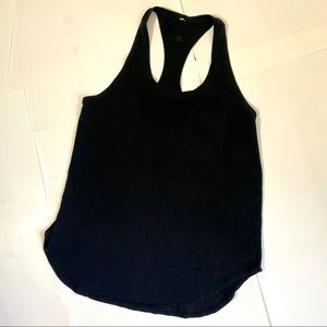 Lululemon Black Racerback Pocket Tank